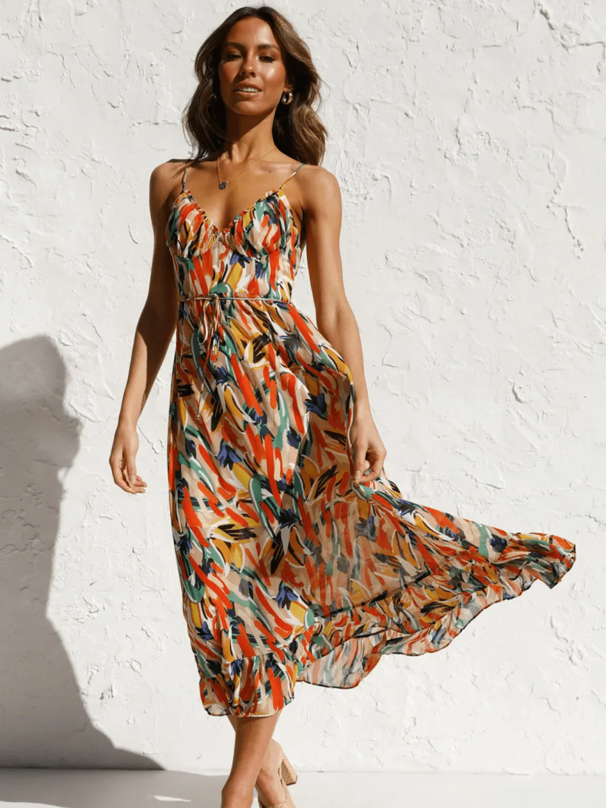 Carmen | Colorful Midi Dress