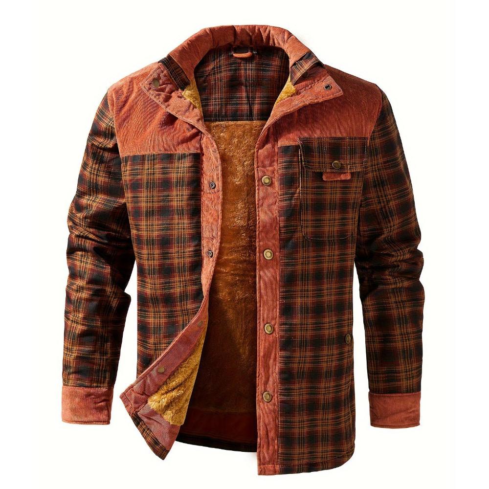 OLIVER | SHERPA-LINED FLANNEL JACKET