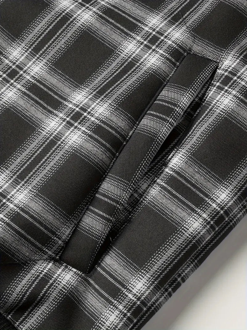 ALFRED | CHECKED FLEECE JACKET