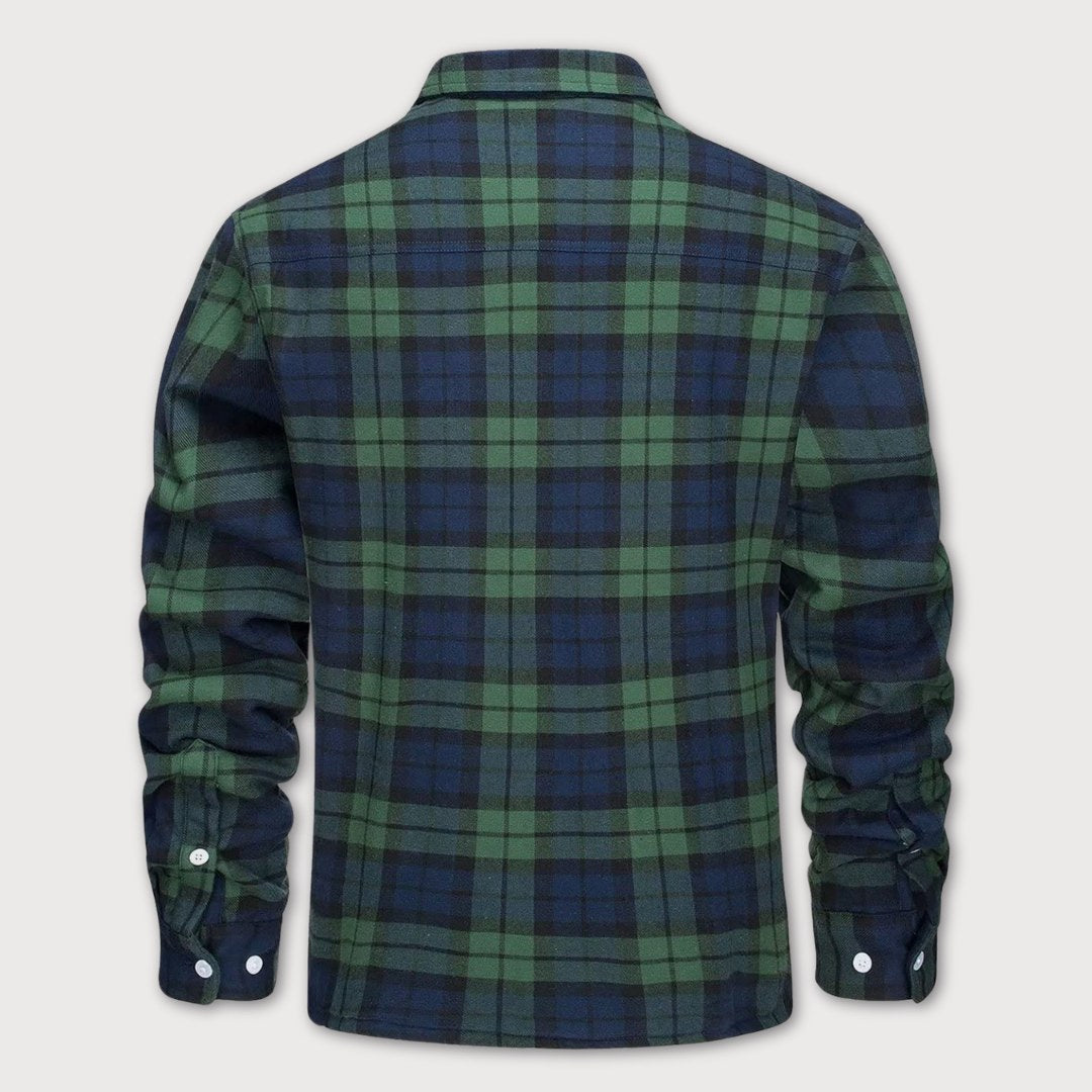 OTTO | FLEECE-LINED CHECKERED JACKET