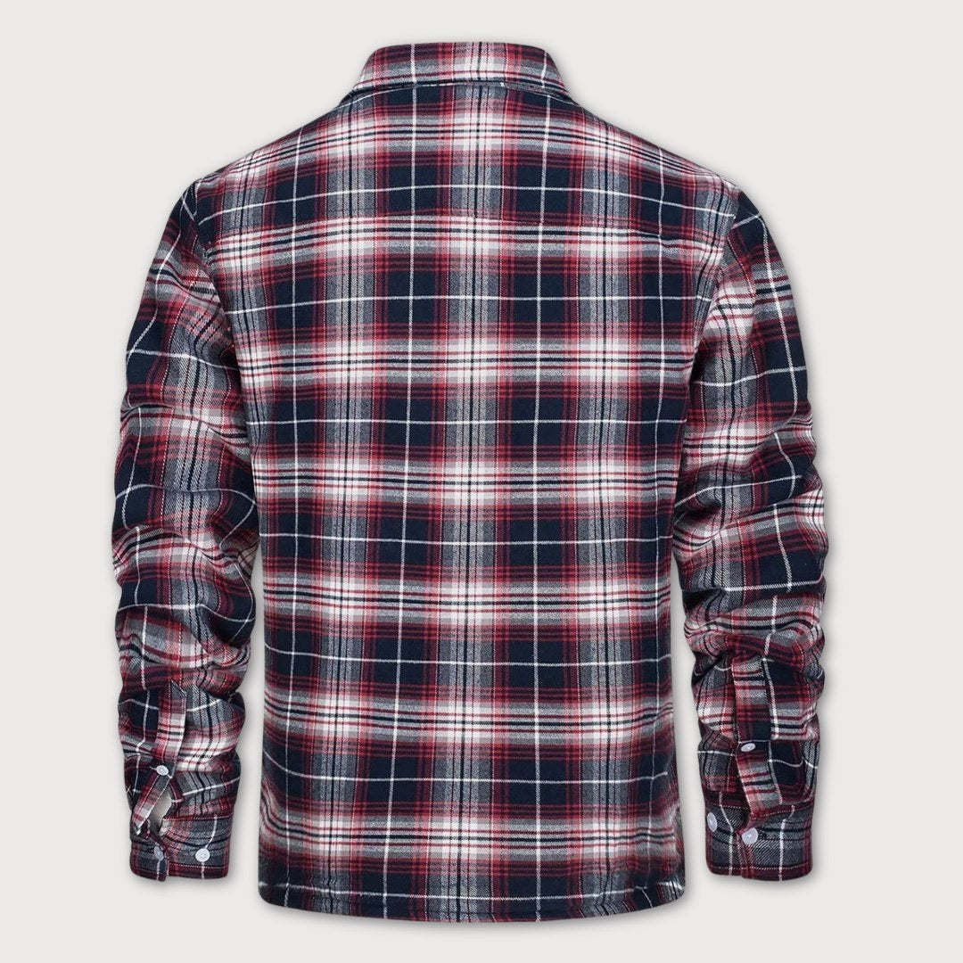 OTTO | FLEECE-LINED CHECKERED JACKET