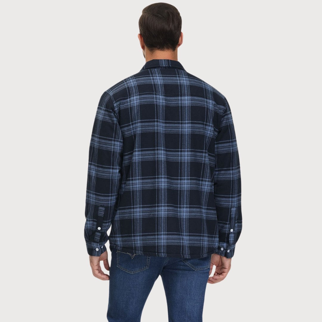 OTTO | FLEECE-LINED CHECKERED JACKET