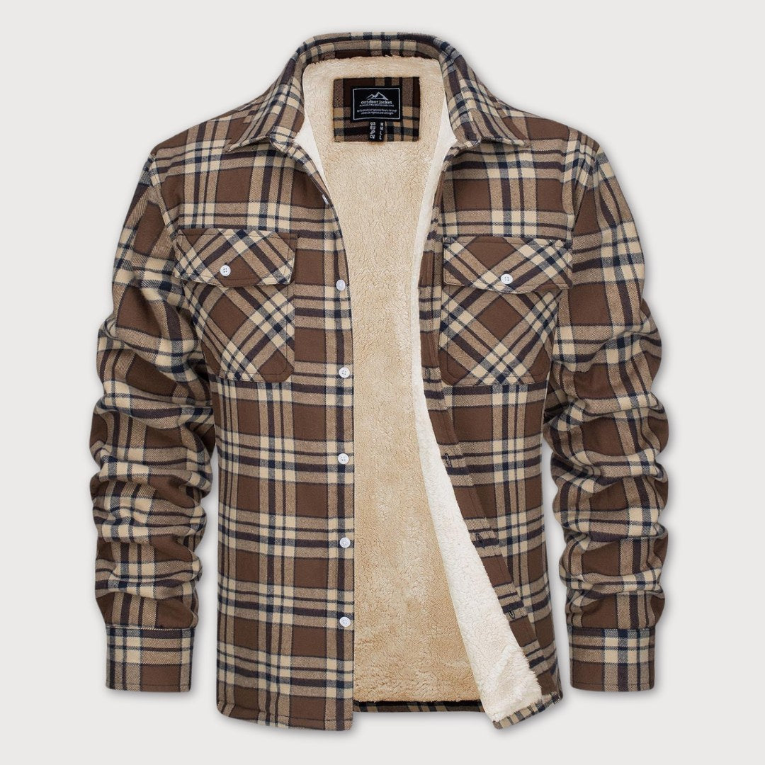 OTTO | FLEECE-LINED CHECKERED JACKET