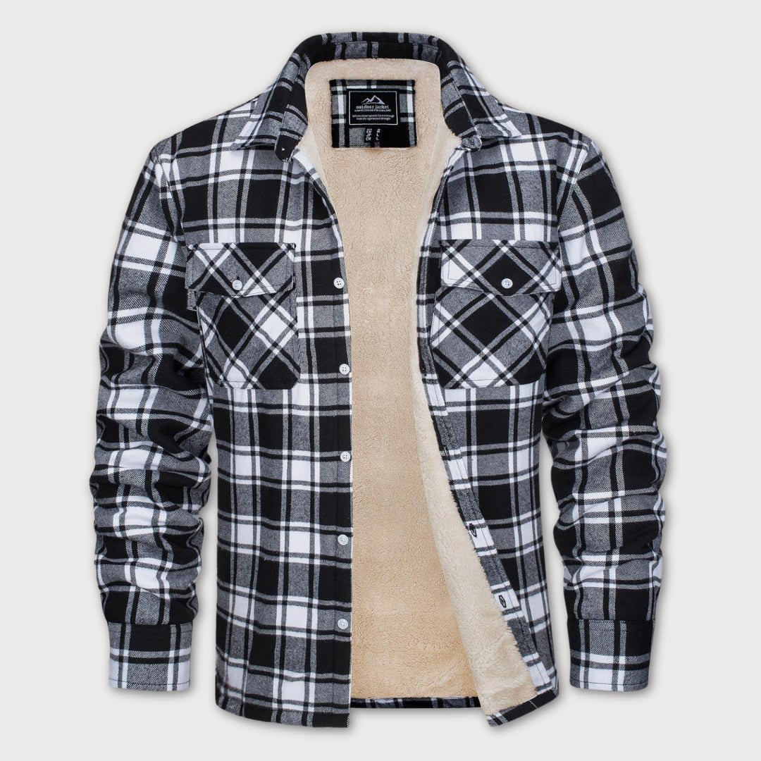 OTTO | FLEECE-LINED CHECKERED JACKET