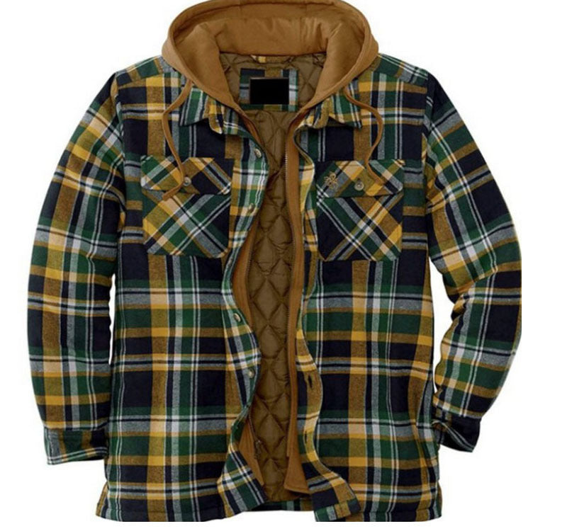 CARLTON | FLEECE-LINED FLANNEL JACKET