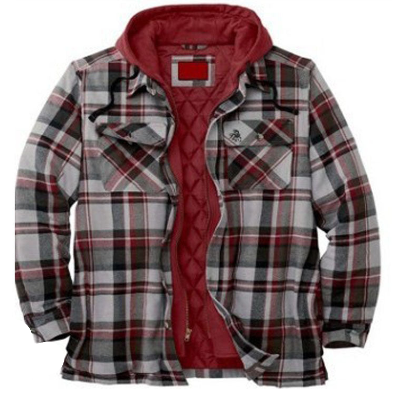 CARLTON | FLEECE-LINED FLANNEL JACKET