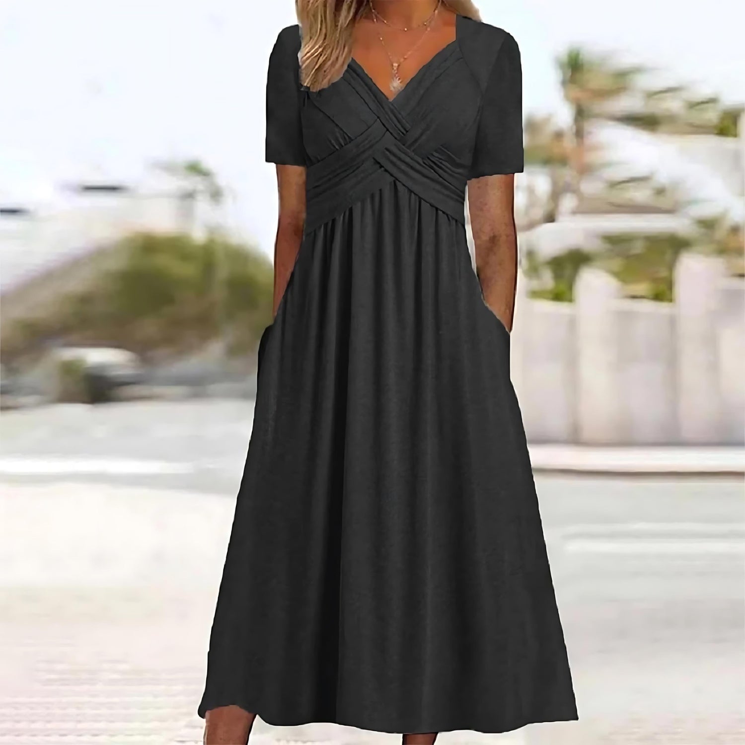 Jamaica - Elegant Midi Dress