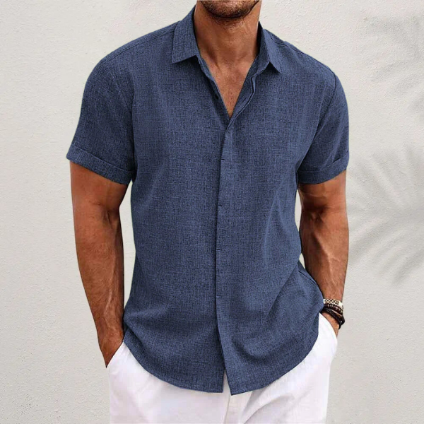 Anton |  Cotton-Linen Shirt