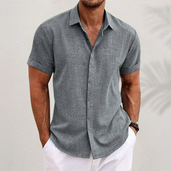 Anton |  Cotton-Linen Shirt