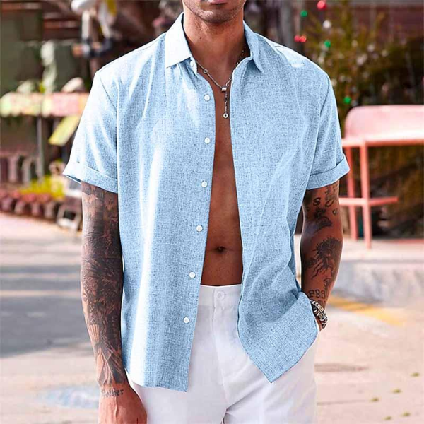 Anton |  Cotton-Linen Shirt