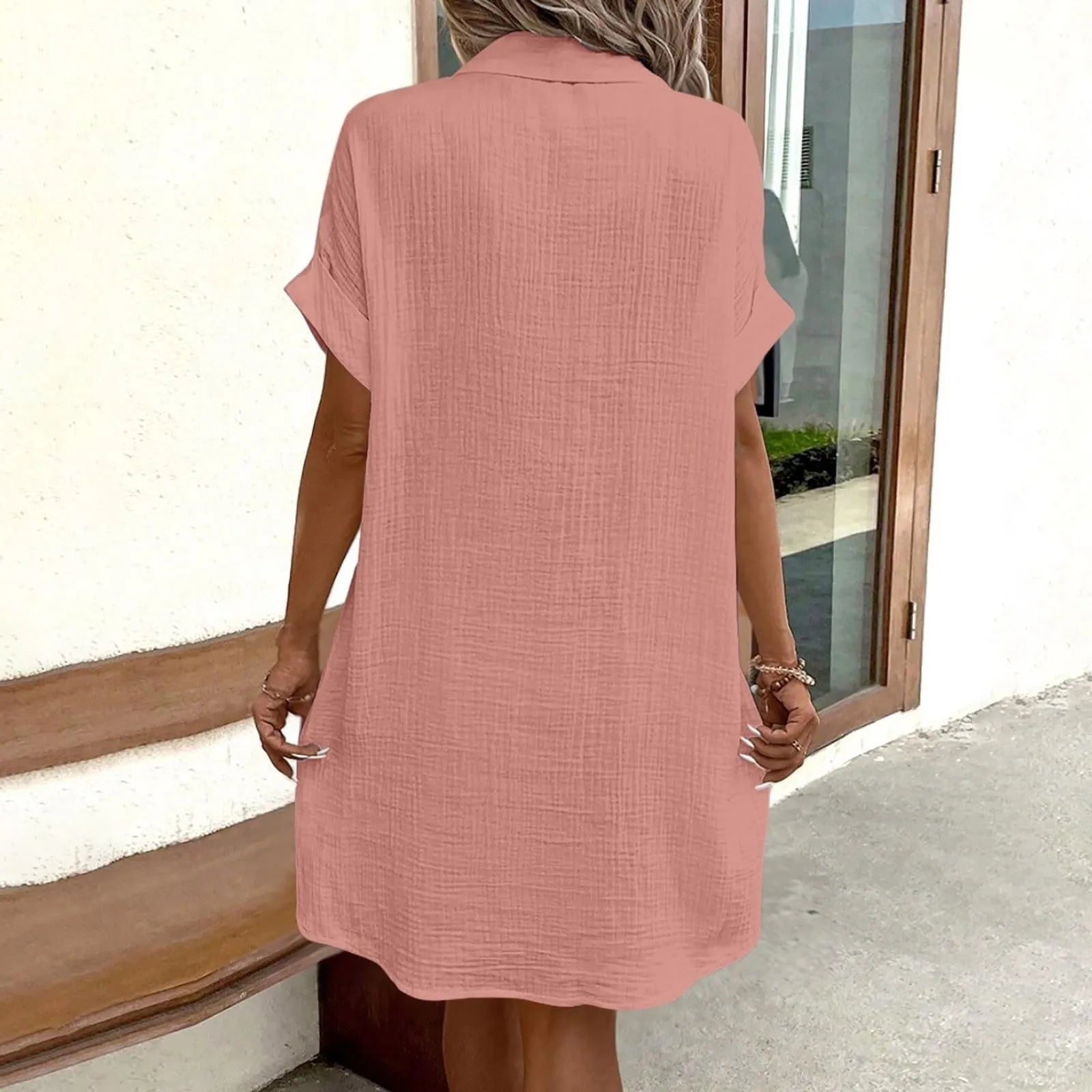 LAURA - LINEN DRESS