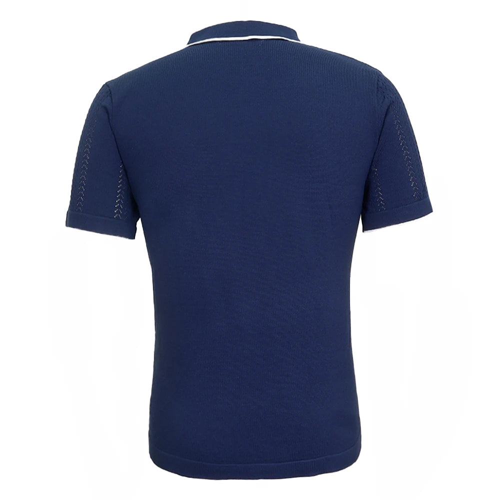 Jake Modern Textured Polo