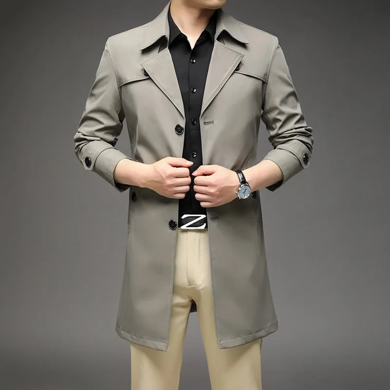 Niro Long Trench Coat