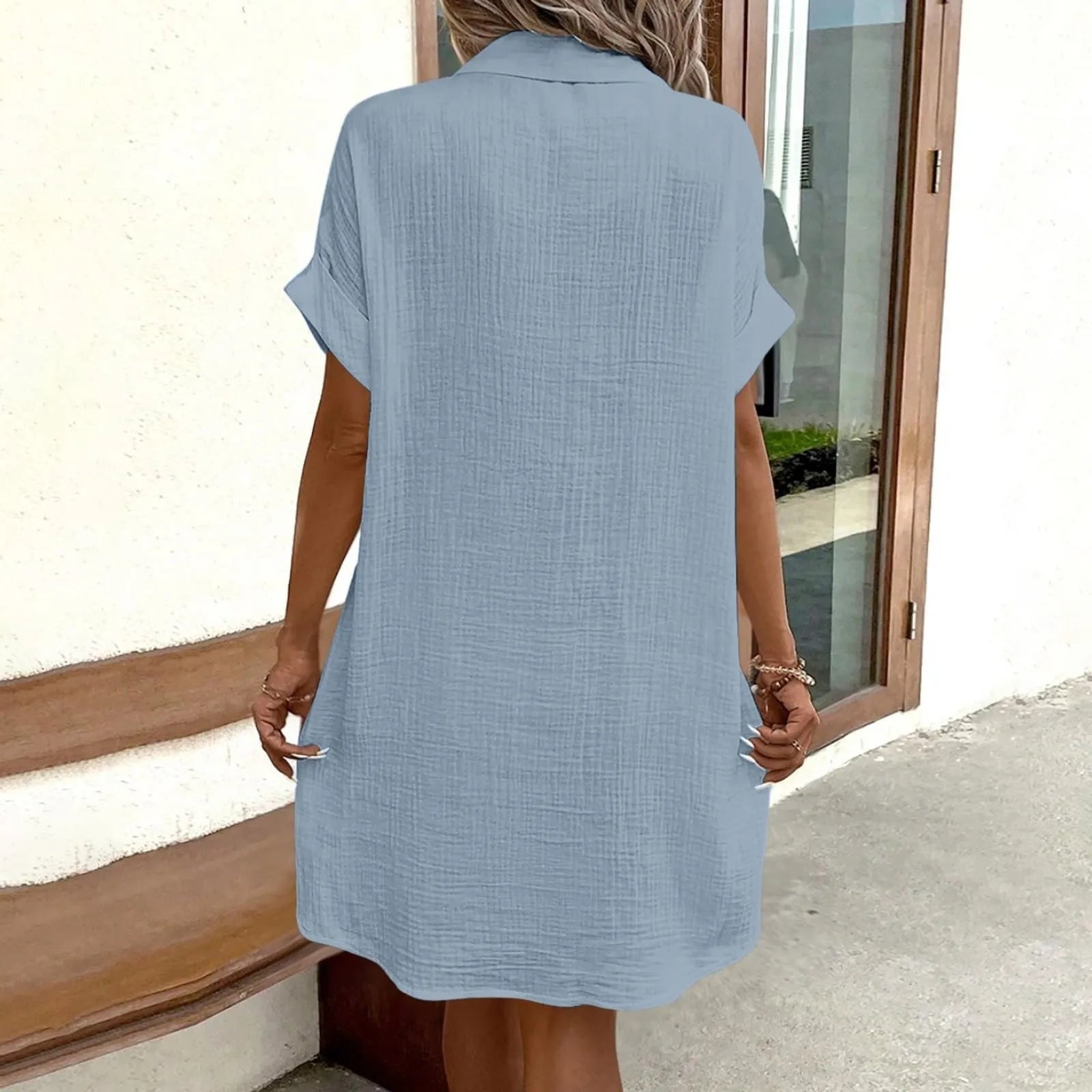 LAURA - LINEN DRESS