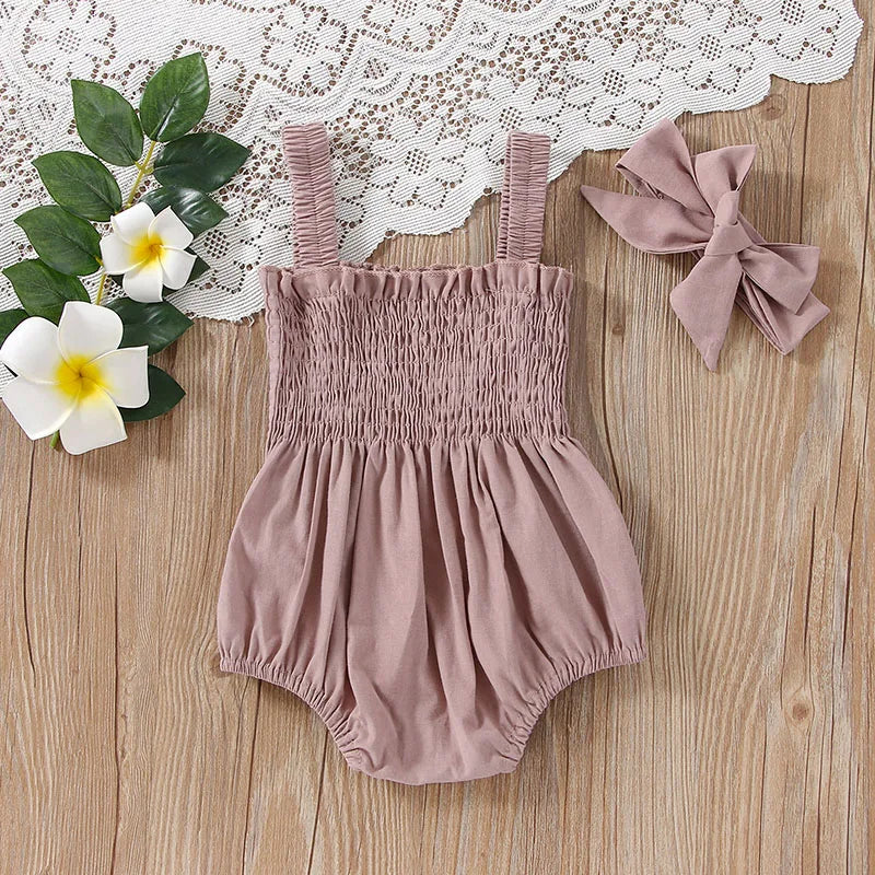 Color Baby Romper Set