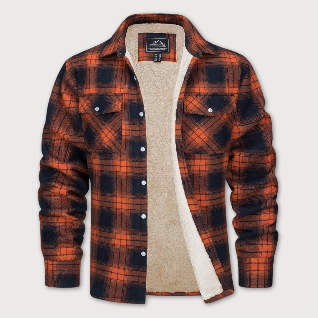 OTTO | FLEECE-LINED CHECKERED JACKET