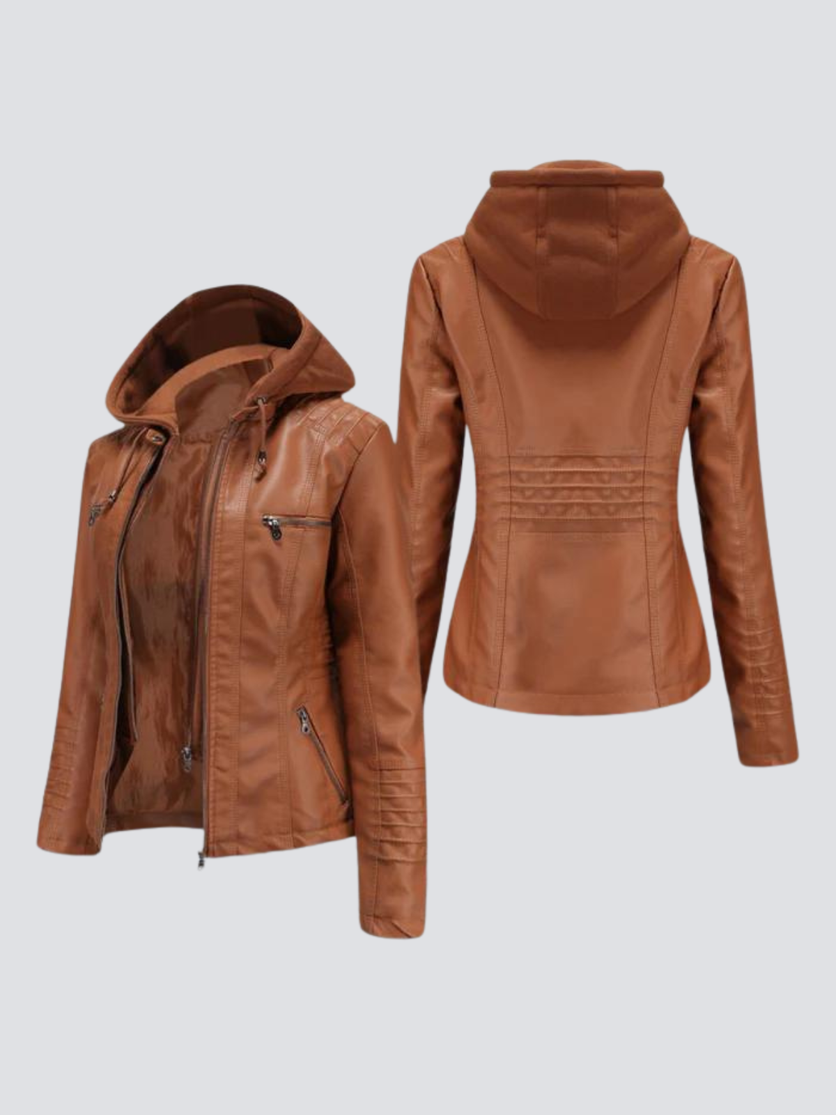 KAYLA - COMFORTABLE LEATHER JACKET