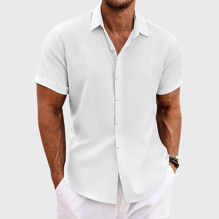 Anton |  Cotton-Linen Shirt