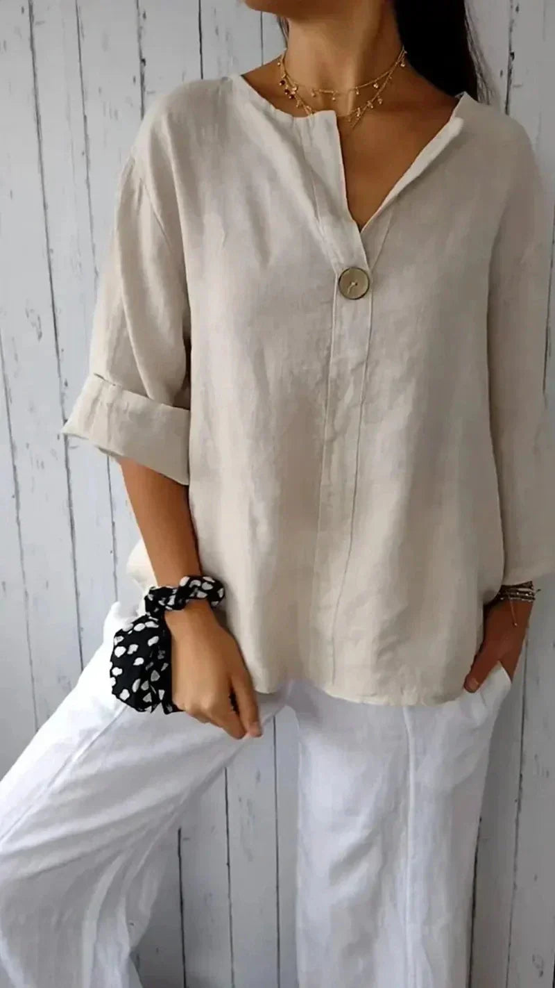 CINDY - LINEN SHIRT