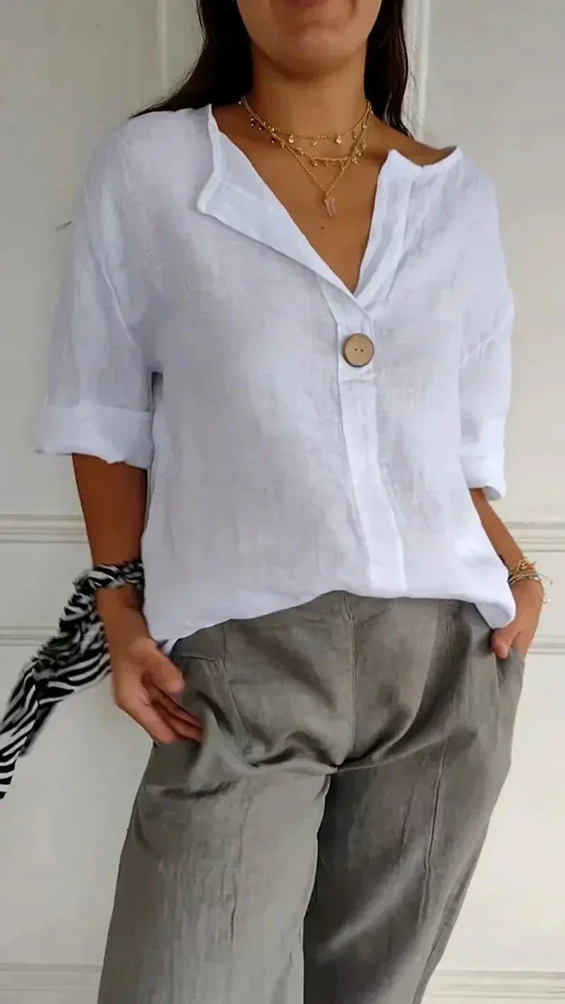 CINDY - LINEN SHIRT