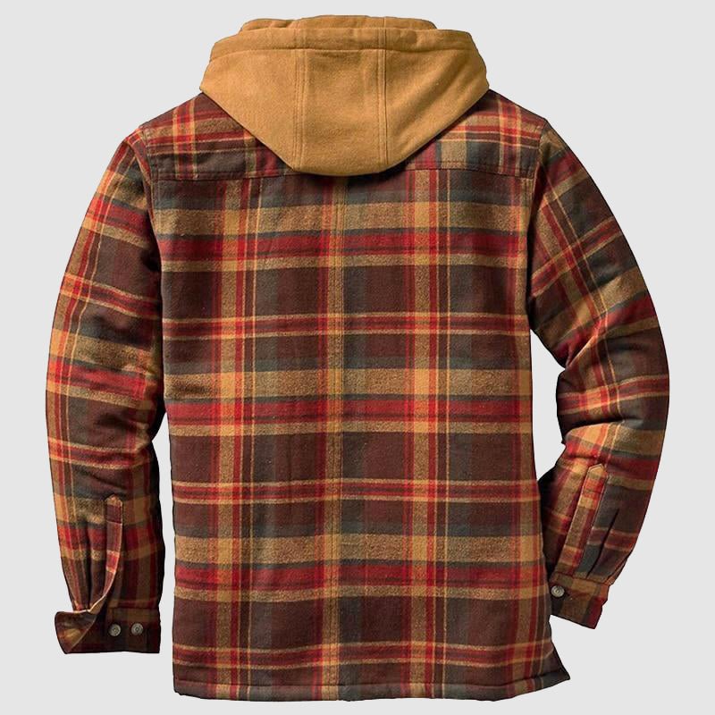 CARLTON | FLEECE-LINED FLANNEL JACKET